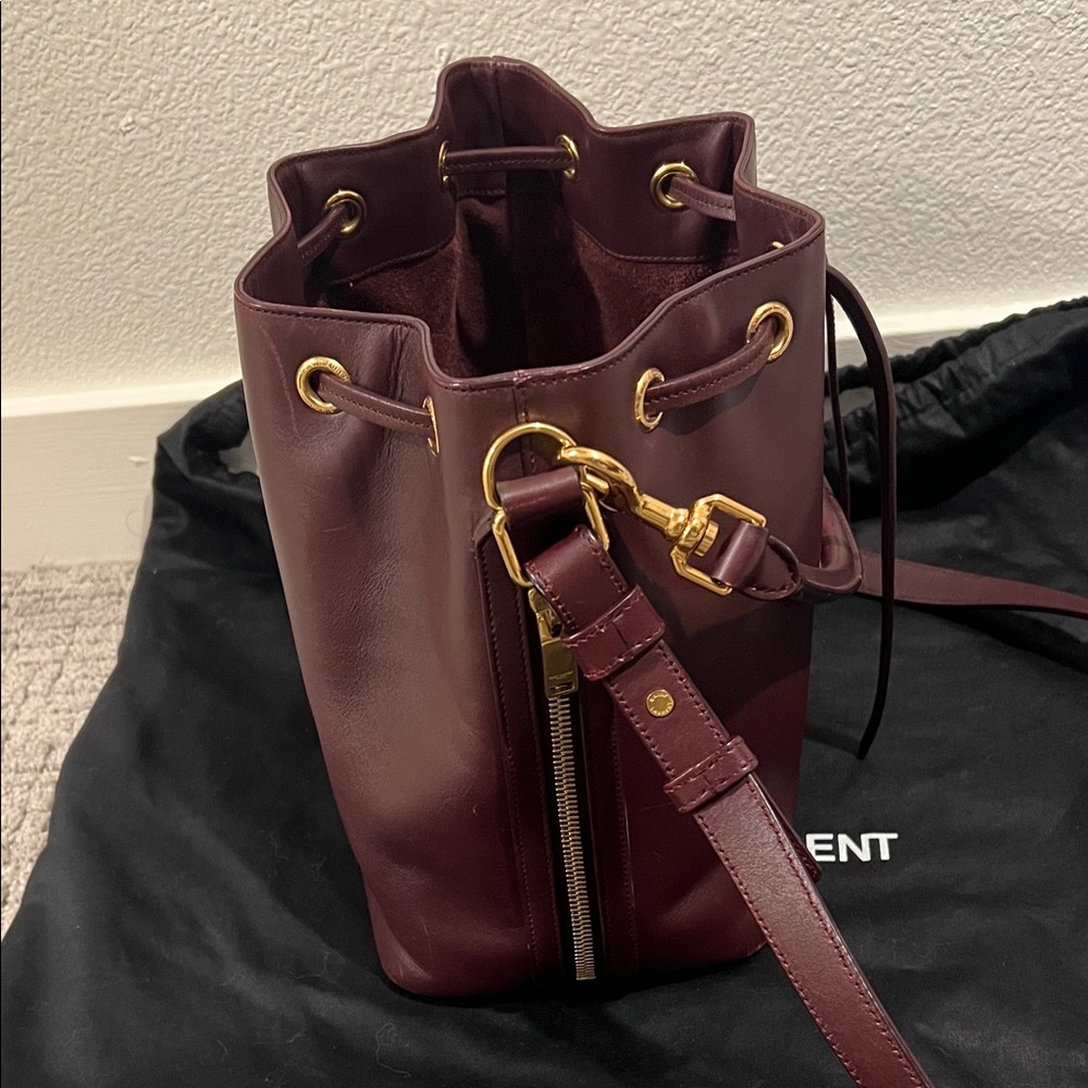 Saint Laurent Emmanuelle Bucket Bag - Picture 3 of 12